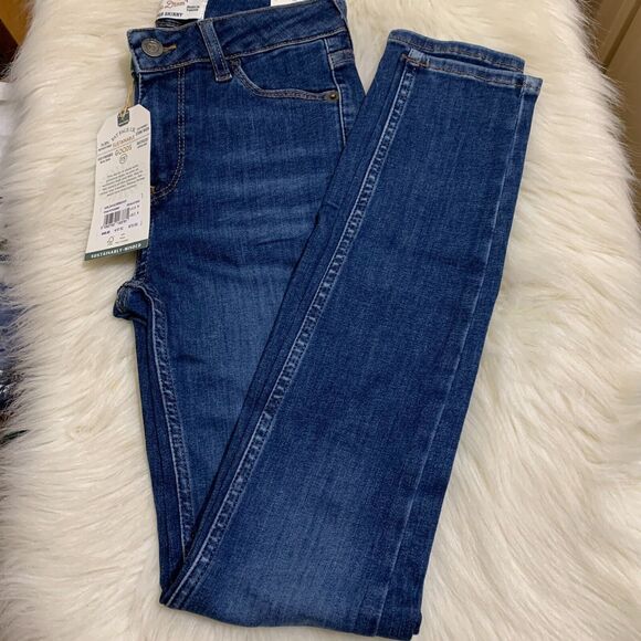 FAT FACE HARLOW Super Skinny Blue Wash Denim Jeans US Sz 2 NWT - Picture 3 of 12